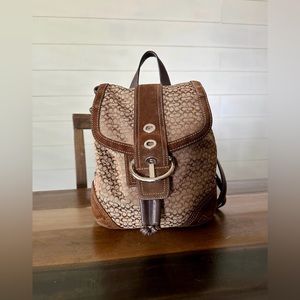 Vintage Coach Backpack